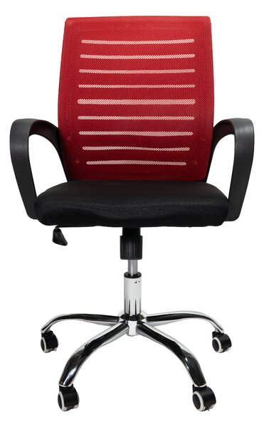 INLEA Uredska stolica Valcor – crna/crvena