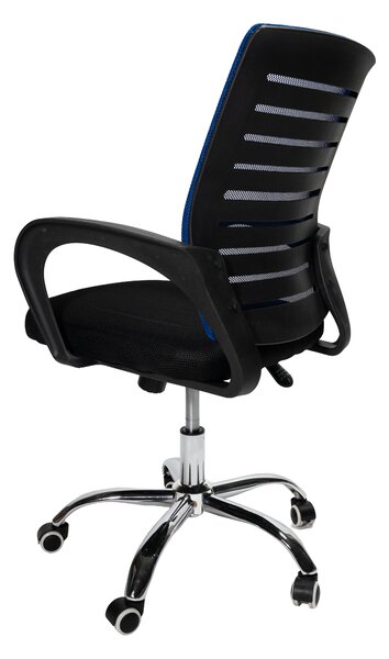INLEA Uredska stolica Valcor – crno‑plava