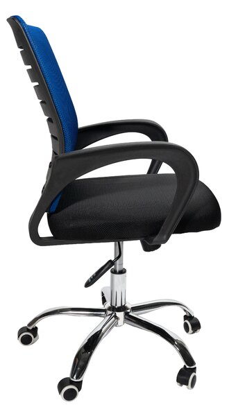 INLEA Uredska stolica Valcor – crno‑plava