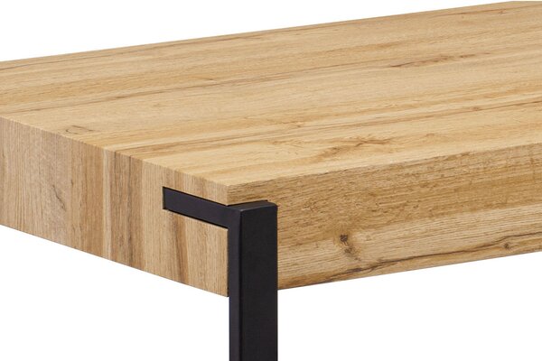 Stolić za kavu Ariane-250-OAK (hrast + crna)