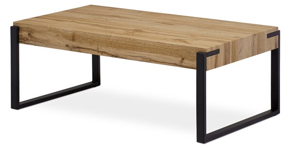 Stolić za kavu Ariane-250-OAK (hrast + crna)