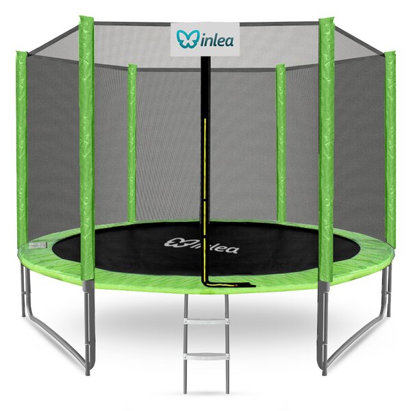 INLEA PREMIUM Jump Trampolin 305cm s vanjskom zaštitnom mrežom - svijetlozelena