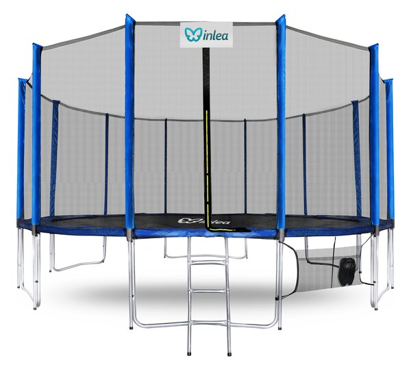 INLEA PREMIUM Jump Trampolin 500cm s vanjskom zaštitnom mrežom - plava
