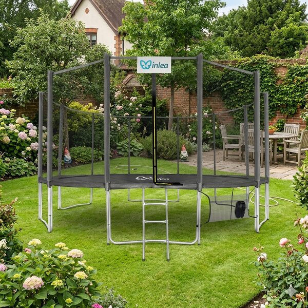 INLEA PREMIUM Jump Trampolin 500cm s vanjskom zaštitnom mrežom - siva