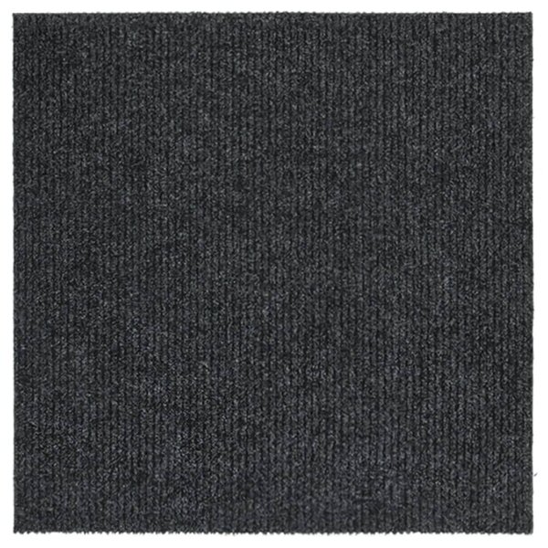 VidaXL Dugi tepih za hvatanje nečistoće 100 x 100 cm antracit