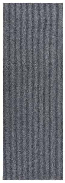 VidaXL Dugi tepih za hvatanje nečistoće 100 x 350 cm sivi