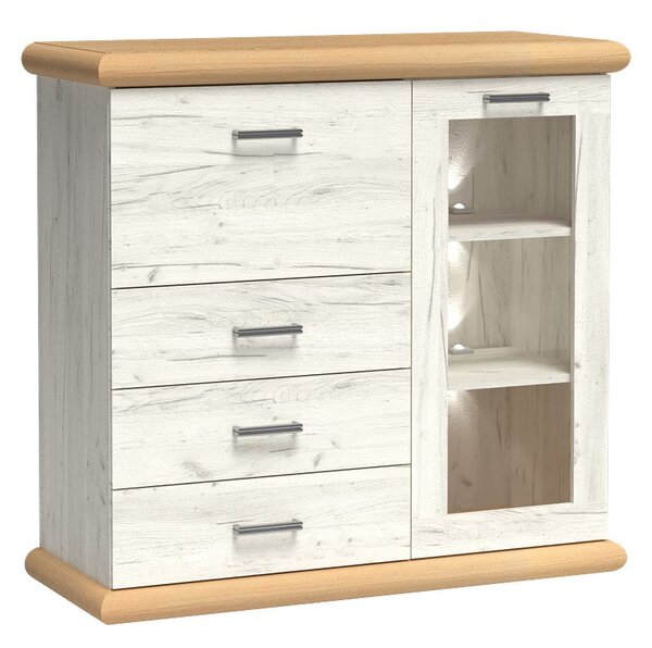 Zondo.hr Vitrina Kenny 08 (craft bijela + craft zlatni). Akcija -20%. 1057833