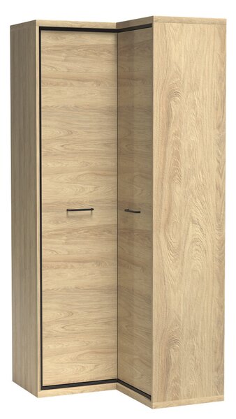 Zondo.hr Kutni ormar za garderobu Milley 14 (hikorija). Akcija -20%. 1057887