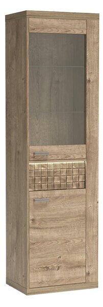 Zondo.hr Vitrina Nature 04 (s LED rasvjetom) (hrast ribbeck). Akcija -20%. 1057908