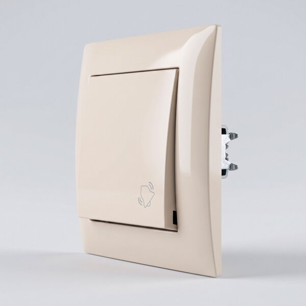 Tipkalo za Zvono OSTE JNH008-W BEIGE