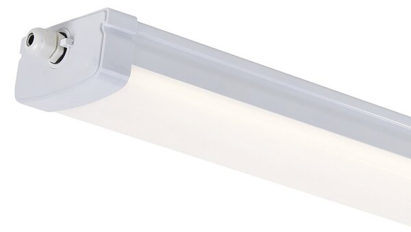Nordlux Burbank LED senzorska svjetlosna traka, IP65, plastika, 90 cm, 4000K, Bijela, Područje hodnika, Plastika
