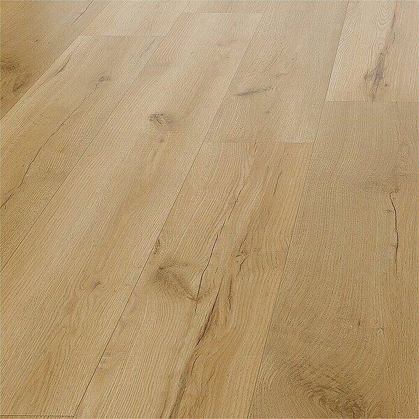 B!design Podna vinilna obloga SPC hrast Fortuna (1.220 x 181 x 4,3 mm, Rustikalni pod) + BAUHAUS jamstvo 25 godina