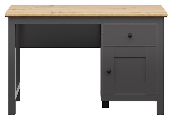 Zondo.hr Pisaći stol Hesen BIU1D1S (grafit + hrast artisan). 1062503
