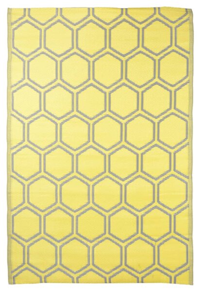 Esschert Design vanjski tepih 182 x 122 cm s uzorkom saća