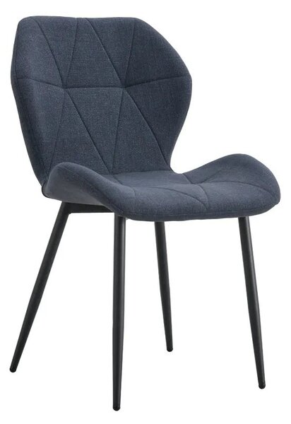 Blagovaonska stolica Makona Typ 2 LD-01-LY3055-23 (tamnosiva + crna)