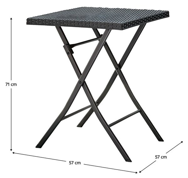 Vrtni set Farok 210987 (crna) (za 2 osobe)