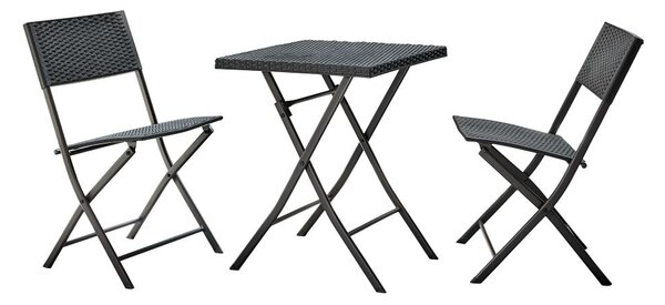 Vrtni set Farok 210987 (crna) (za 2 osobe)