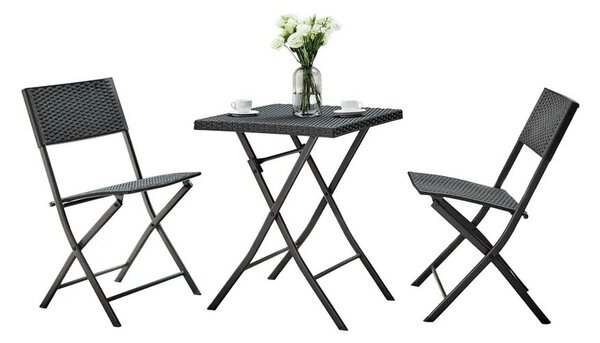 Vrtni set Farok 210987 (crna) (za 2 osobe)