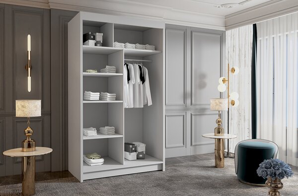 Zondo.hr Ormar za garderobu Ballina 1 (crna). Akcija -6%. 1087248