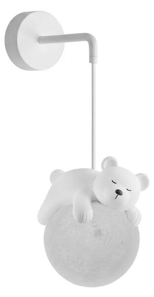 ZIDNA LAMPA KINKIET WHITE BEAR G161-1W