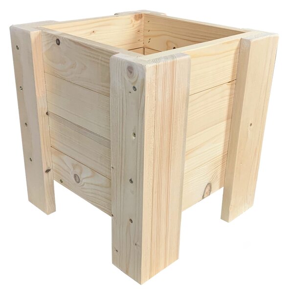 ATMOWOOD Kvadratni drveni sanduk 33 cm - bor