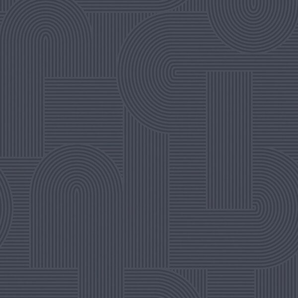 Plava geometrijska flis zidna tapeta | 121808 | Ljepilo gratis