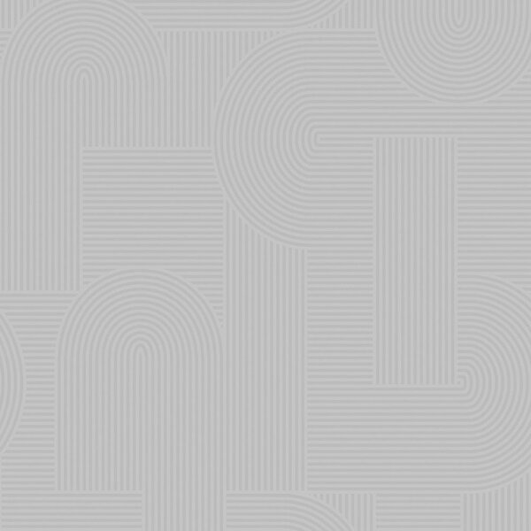 Siva geometrijska flis zidna tapeta | 121136 | Ljepilo gratis