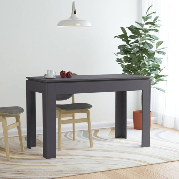 VidaXL Blagovaonski stol sivi 120 x 60 x 76 cm od iverice
