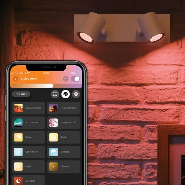 PHILIPS HUE REFLEKTOR ARGENTA LED 2x5.7W 230V WH+RGB BIJELI BT 50622/31/P7
