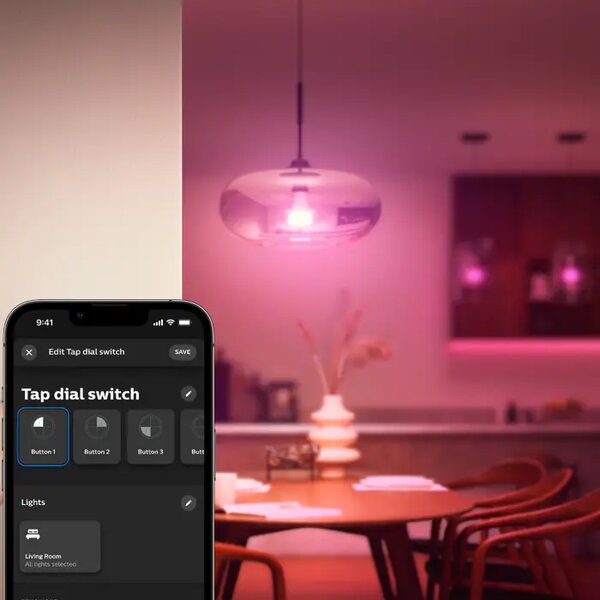 Philips Hue MOBILNI PREKIDAČ/PRIGUŠIVAČ SVJETLA Tap dial switch Bijeli 8719514440999