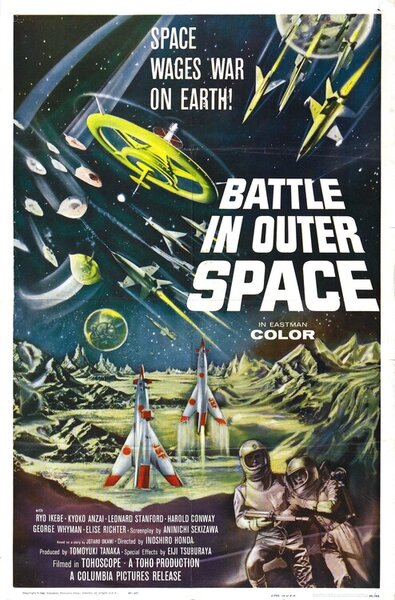 Ilustracija Battle In Outer Space