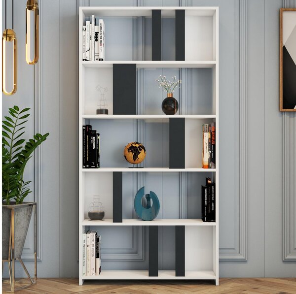 Zondo.hr Regal Limba (bijela + antracit). Akcija -32%. 1088316