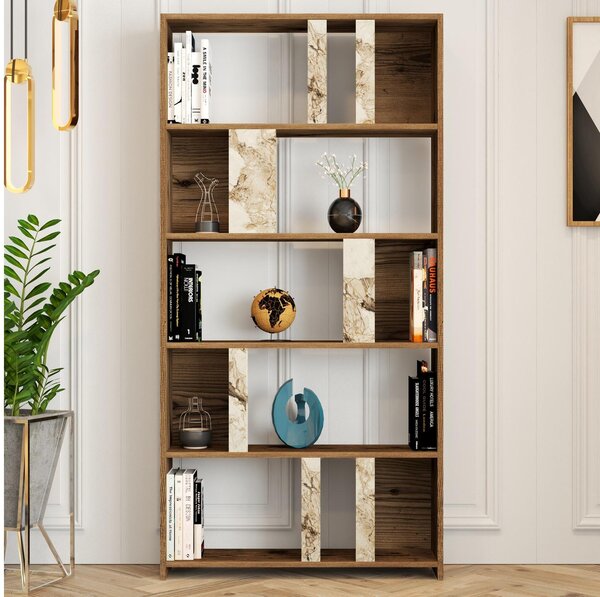 Zondo.hr Regal Limba (orah + bijela). Akcija -32%. 1088323
