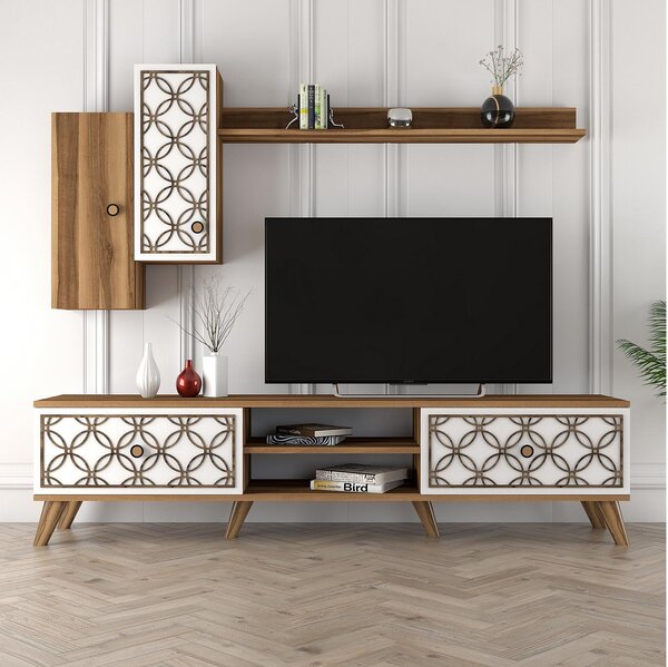 Zondo.hr Set za dnevni boravak Classy S (orah + bijela). Akcija -31%. 1088341