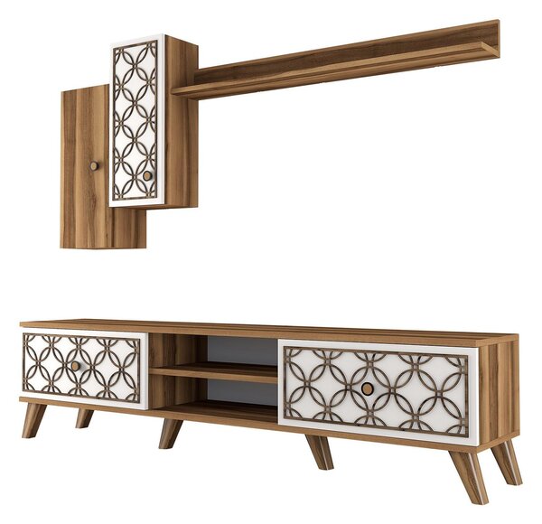 Zondo.hr Set za dnevni boravak Classy S (orah + bijela). Akcija -31%. 1088341