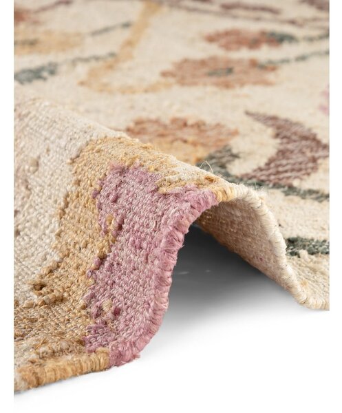 Krem ručno rađen juten tepih 200x300 cm Roya Violette – Elle Decoration
