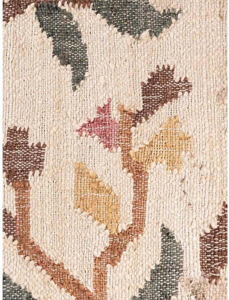 Krem ručno rađen juten tepih 200x300 cm Roya Violette – Elle Decoration