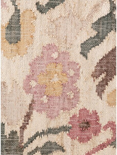 Krem ručno rađena jutena staza 80x200 cm Roya Violette – Elle Decoration