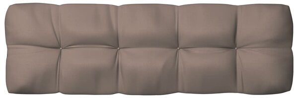 VidaXL Jastuk za sofu od paleta smeđe-sivi 120 x 40 x 10 cm