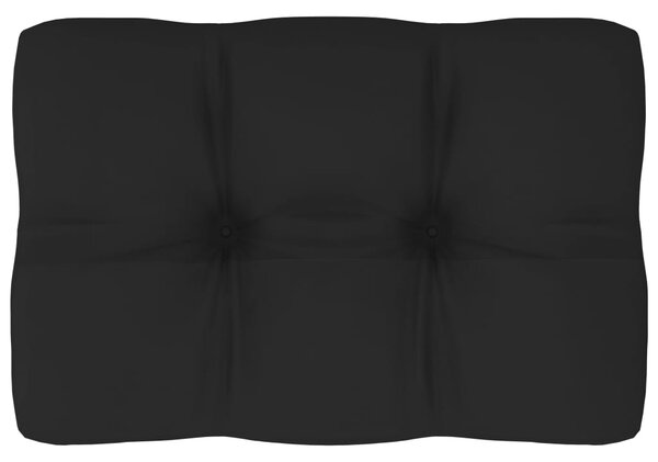 VidaXL Jastuk za sofu od paleta crni 60 x 40 x 10 cm