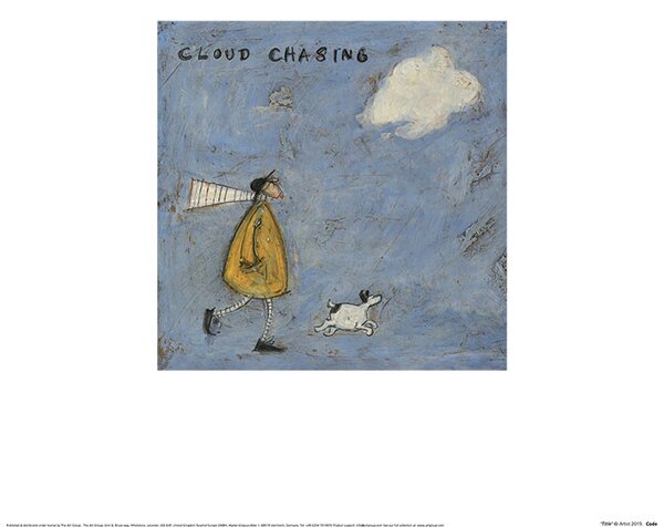 Umjetnički tisak Sam Toft - Cloud Chasing, (30 x 30 cm)