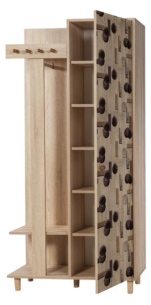 Set za predsoblje Garmando 522 (hrast sonoma)