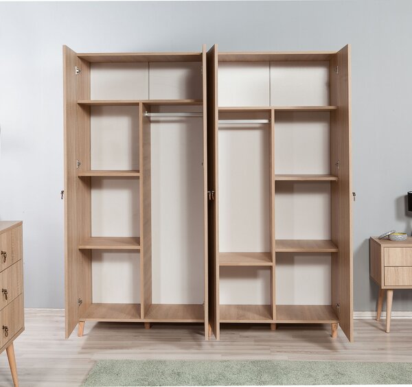 Ormar za garderobu Iris 421 (hrast sonoma)