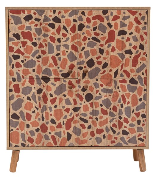 Zondo.hr Predsoblje Maluxe Pebble (hrast sonoma + tamnoplava). Akcija -30%. 1089061