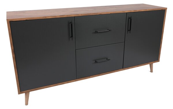 Zondo.hr Komoda Cornell (orah + antracit). Akcija -30%. 1089103