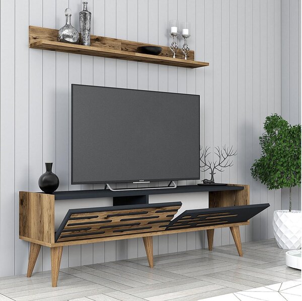 Zondo.hr Set za dnevni boravak Valencia (orah + antracit). Akcija -30%. 1089353