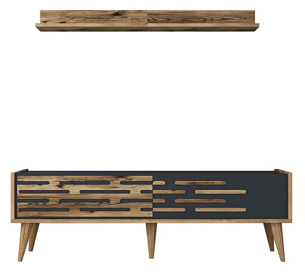 Zondo.hr Set za dnevni boravak Valencia (orah + antracit). Akcija -30%. 1089353