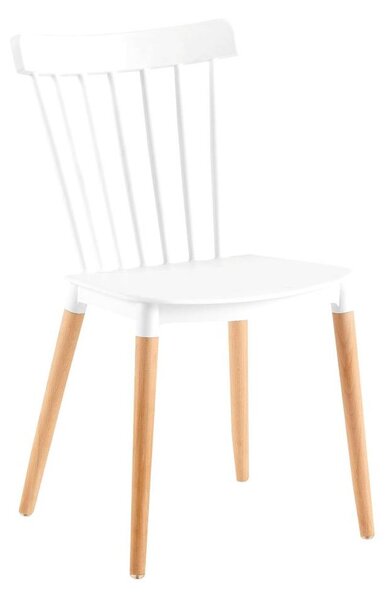 Blagovaonska stolica COSIMA (bijela + bukva)