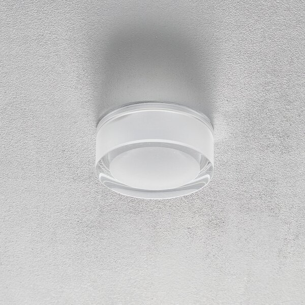 Wever & Ducré Lighting WEVER DUCRÉ Mirbi IP44 1.0 LED ugradna svjetiljka okrugla, prigušiva, Bijela, kupaonica, Plastika, Okrugla ugradna svjetla