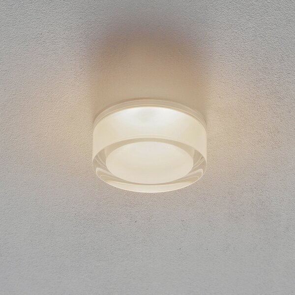 Wever & Ducré Lighting WEVER DUCRÉ Mirbi IP44 1.0 LED ugradna svjetiljka okrugla, prigušiva, Bijela, kupaonica, Plastika, Okrugla ugradna svjetla
